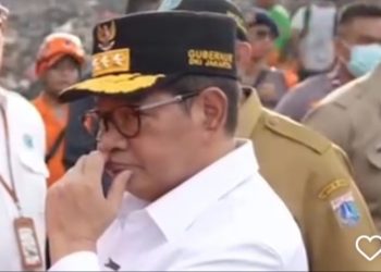 Gubernur DKI Jakarta Pramono Anung berduka atas tewasnya empat orang akibat longsor timbunan sampah Bantargebang, Bekasi, Jawa Barat (Instagram @pramonoanungw)