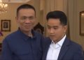 Momen pertemuan Rismon Sianipar dan Wapres RI Gibran Rakabuming Raka di Istana Wakil Presiden (Instagram @6polnews)