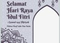 Salah satu twibbon Lebaran 2026 (twibbonize.com)