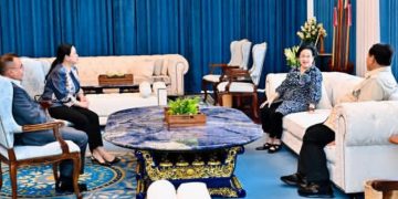 Momen pertemuan akrab antara Presiden ke 5 RI Megawati Soekarnoputri dan Presiden RI Prabowo Subianto pada Kamis 19 Maret 2026 (Instagram @prabowo)