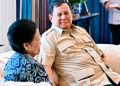 Presiden RI Prabowo Subianto gelar pertemuan dengan Presiden ke 5 RI Megawati Soekarnoputri (Instagram @sekretariat.kabinet)