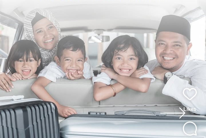 Ilustrasi pemudik jalani arus balik Lebaran 2026 (Instagram @sobathukum_idn)