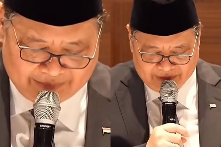 Menko Airlangga Hartarto umumkan kebijakan WFH ASN pusat dan daerah (Instagram @rumpi_gosip)