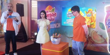 WINGS Food resmi meluncurkan minuman baru Teh Lemon Madu di Senayan, Jakarta (suaranusantara.com)