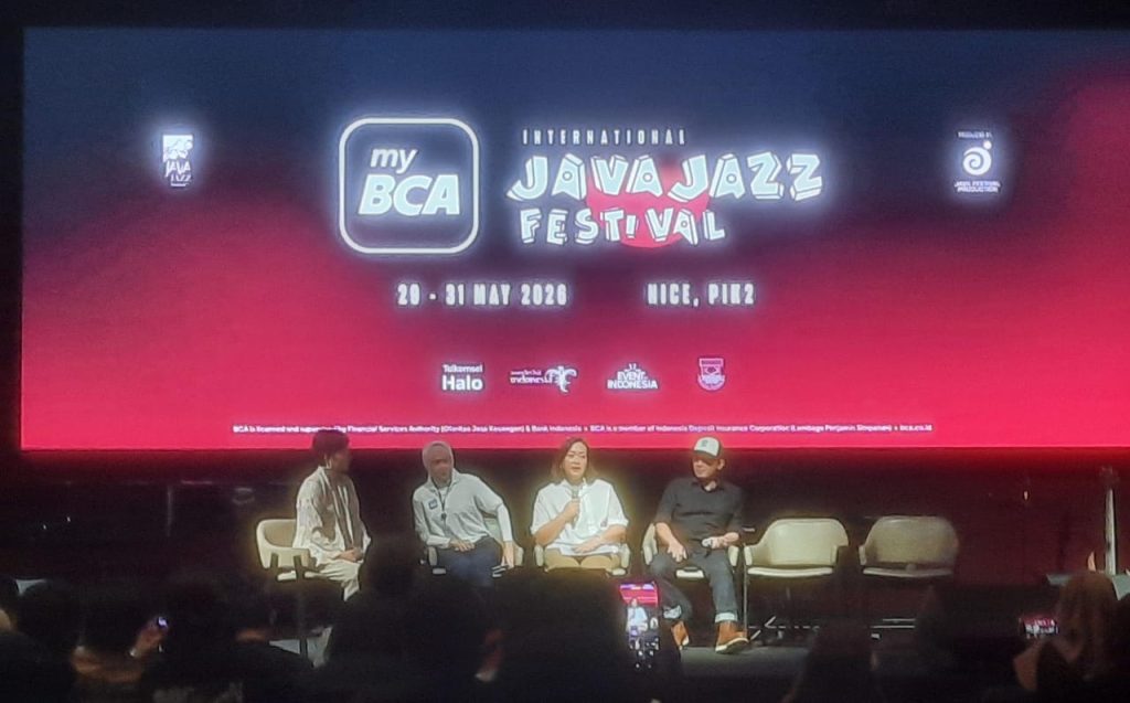 Java Festival Production menggelar press confrence Java Jazz Festival 2026 dengan hadirkan sponsor baru MyBCA di Jakarta pada Rabu, 11 Maret 2026 (suaranusantara.com)