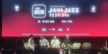 Java Festival Production menggelar press confrence Java Jazz Festival 2026 dengan hadirkan sponsor baru MyBCA di Jakarta pada Rabu, 11 Maret 2026 (suaranusantara.com)