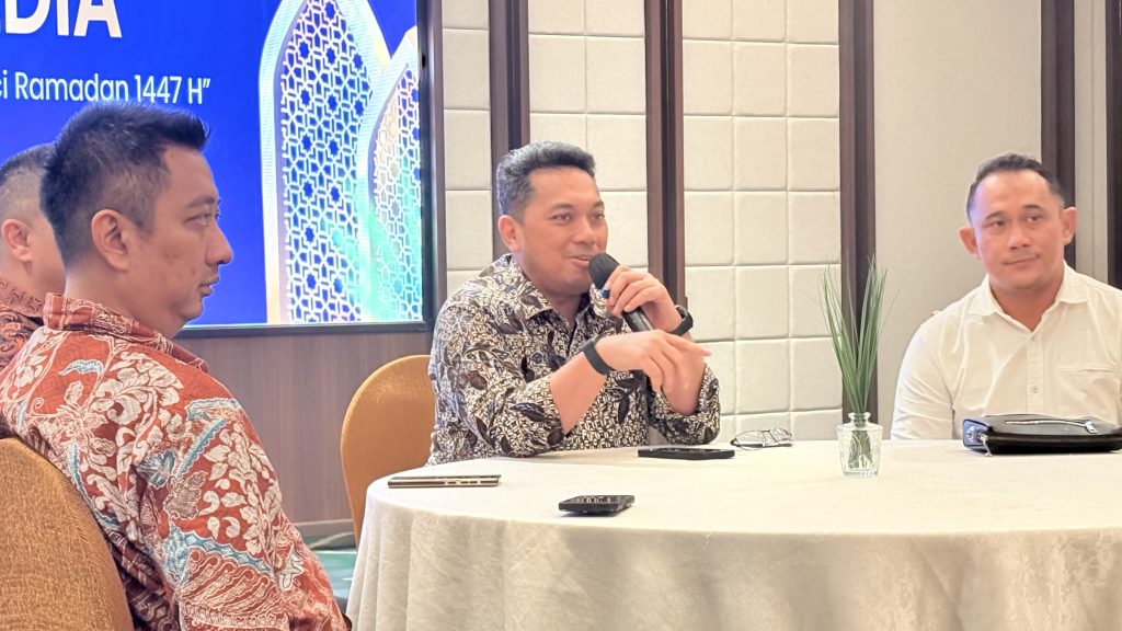 Direktur Utama Perumda Dharma Jaya, Raditya Endra Budiman. (Dok: Mayzka)