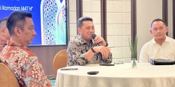 Direktur Utama Perumda Dharma Jaya, Raditya Endra Budiman. (Dok: Mayzka)