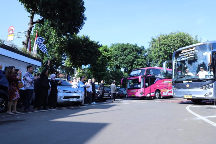 Kegiatan Mudik Bersama Idulfitri 1447H bagi pegawai dan keluarga di lingkungan Kementerian PANRB (Dok Kementerian PANRB)
