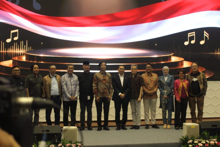 AKSI menggelar Kongres Nasional Komposer Indonesia 2026 di Gedung Kementerian Pendidikan Dasar dan Menengah, Jakarta, Rabu 4 Maret 2026 (suaranusantara.com)