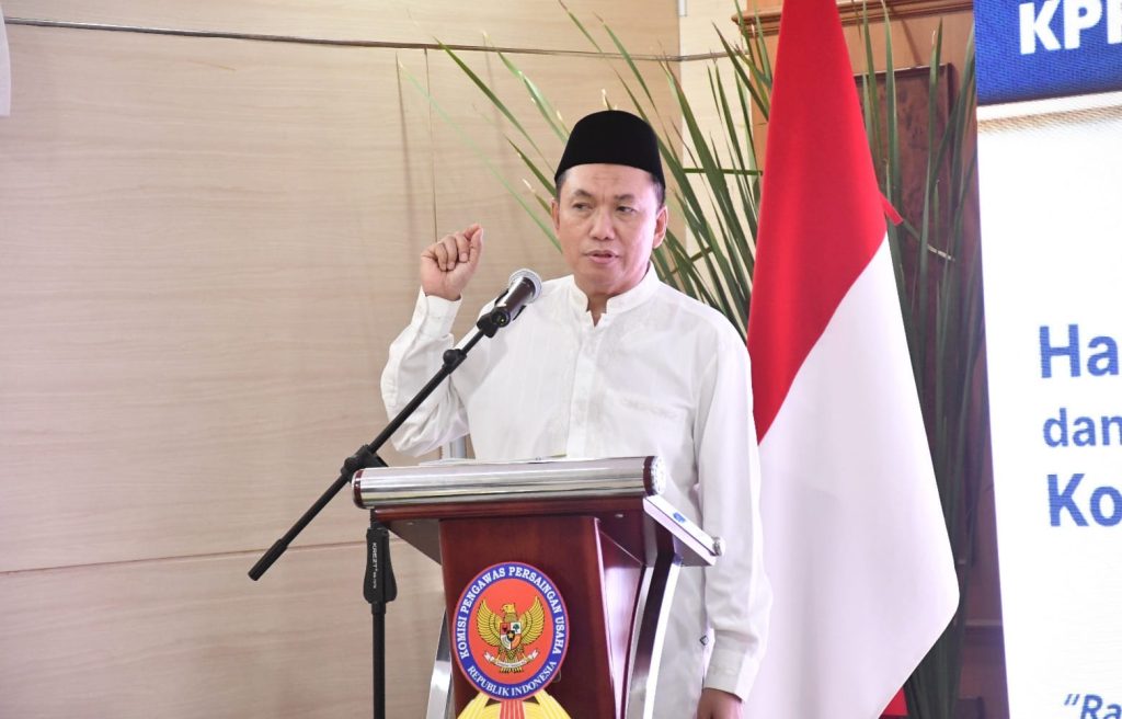 Ketua KPPU, M. Fanshurullah Asa memperkenalkan Hari Persaingan Usaha pada setiap tanggal 5 Maret di Kantor KPPU, Jakarta (suaranusantara.com)