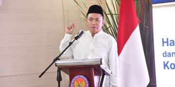 Ketua KPPU, M. Fanshurullah Asa memperkenalkan Hari Persaingan Usaha pada setiap tanggal 5 Maret di Kantor KPPU, Jakarta (suaranusantara.com)