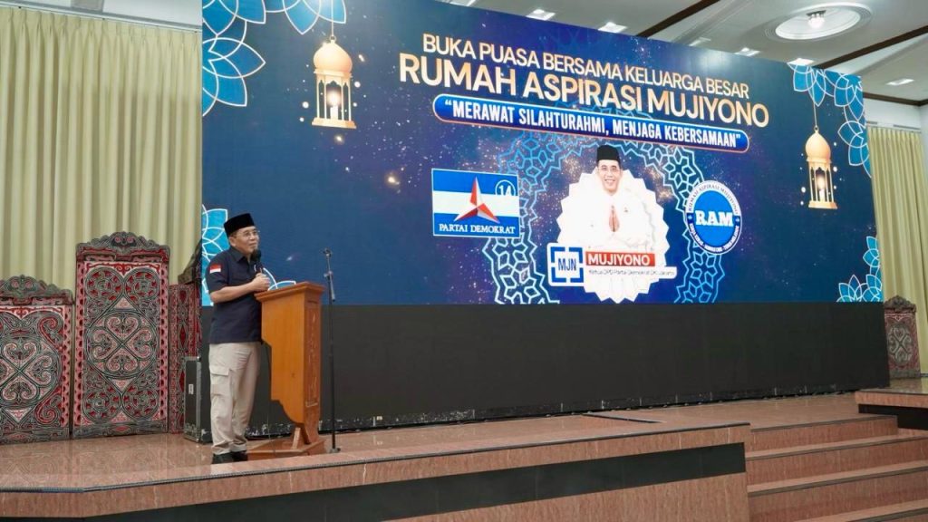Ketua DPD Partai Demokrat DKI Jakarta, Mujiyono. (Dok: Mayzka)