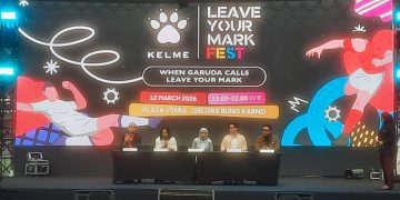 Kelme gelar festival bertajuk Leave Your Mark Fest 2026 di Plaza Utara Gelora Bung Karno, Jakarta pada Kamis, 12 Maret 2026 (suaranusantara.com)