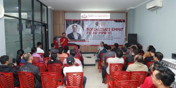 Sosialisas 4 Pilar MPR RI oleh Marinus Gea