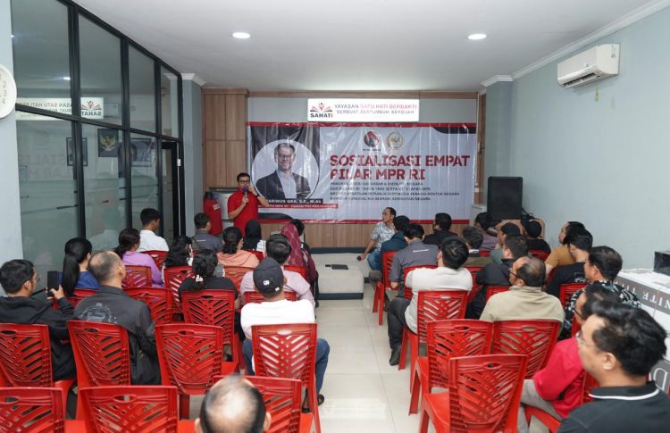 Sosialisas 4 Pilar MPR RI oleh Marinus Gea