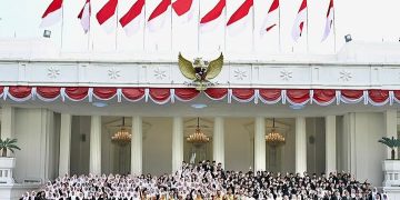 Presiden RI Prabowo Subianto buka program Istana Anak Sekolah (Instagram @sekretariat.kabinet)
