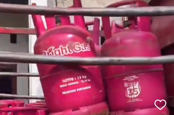 Harga gas LPG nonsubsidi alami kenaikan (instagram @gas.lpg_a.m.a)