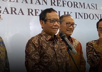 Mahfud MD bicara soal rekomendasi Reformasi Polri (Instagram @koranbaliexpress)