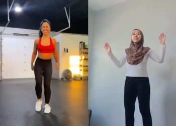 Ilustrasi bergerak di usia muda untuk hidup lebih sehat dan umur panjang (Instagram @coachyuhana.kh)