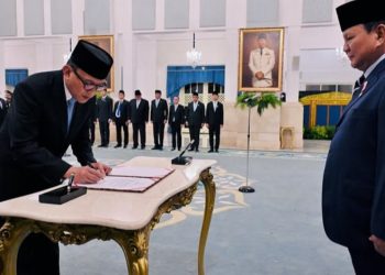 Abdul Kadir Karding dilantik jadi Kepala Barantin pada Senin 27 April 2026 di Istana Negara, Jakarta (Instagram @abdulkadirkarding)