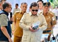Presiden RI Prabowo Subianto saat kunjungan ke TPS BLE Kabupaten Banyumas, Jawa Tengah, Selasa 28 April 2026 (Instagram @sekretariat.kabinet)