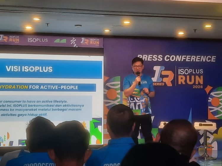 Isoplus Run Series 2026 akan kembali diselenggarakan di dua kota besar saat presscon di Jakarta pada Selasa, 14 April 2026 (suaranusantara.com)