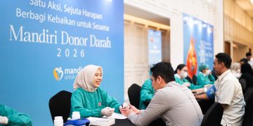 Berbagi Kebaikan untuk Sesama, Bank Mandiri Gelar Donor Darah Massal bagi 2.800 Pendonor