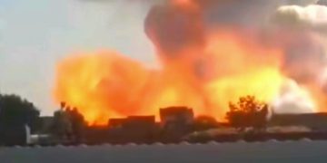 Kebakaran hebat terjadi di pabrik petasan di India (dok suaranusantara.com)