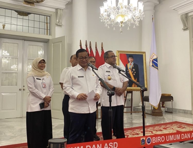 Gubernur DKI Jakarta, Pramono Anung dan Wakil Gubernur DKI Jakarta, Rano Karno soal WFH ASN (Dok Suaranusantara.com)