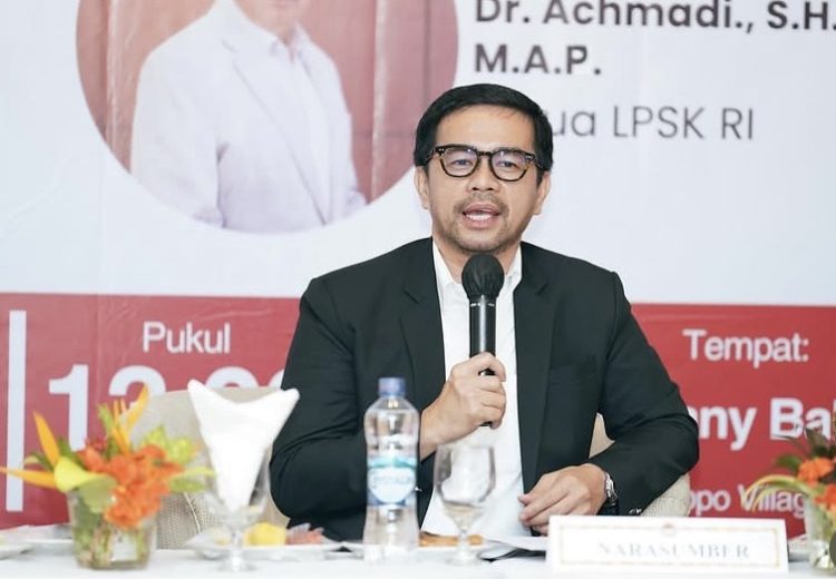 Anggota DPR RI fraksi PDI Perjuangan, Marinus Gea soal RUU Perlindungan Saksi dan Korban (Dok IG Marinus Ge)