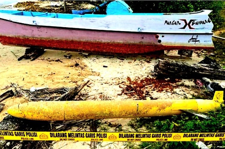 Temuan mirip Torpedo di kab Sumenap