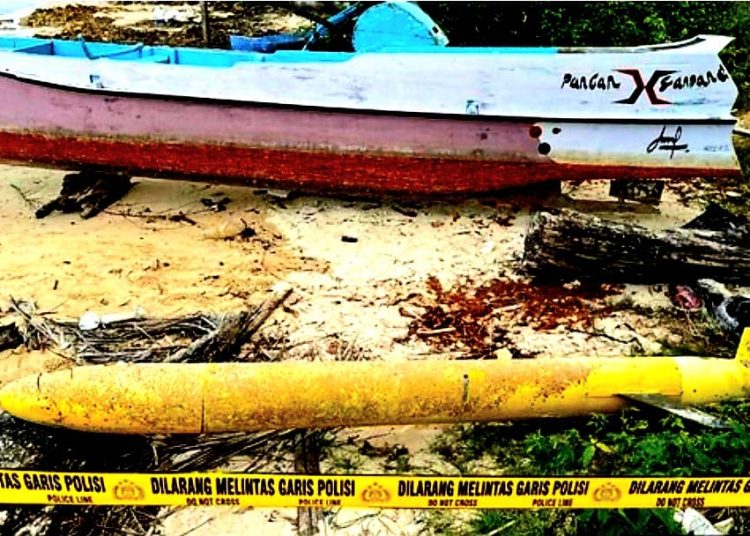 Temuan mirip Torpedo di kab Sumenap