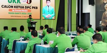 Kandidat Ketua DPC PKB se-Banten mengikuti UKK.(ist)