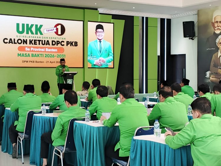 Kandidat Ketua DPC PKB se-Banten mengikuti UKK.(ist)