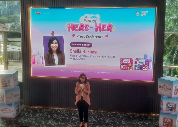 WINGS for UNICEF bersama Hers Protex gelar press conference tentang edukasi menstruasi di sekolah pada Rabu, 22 April 2026 di Jakarta (suaranusantara.com)