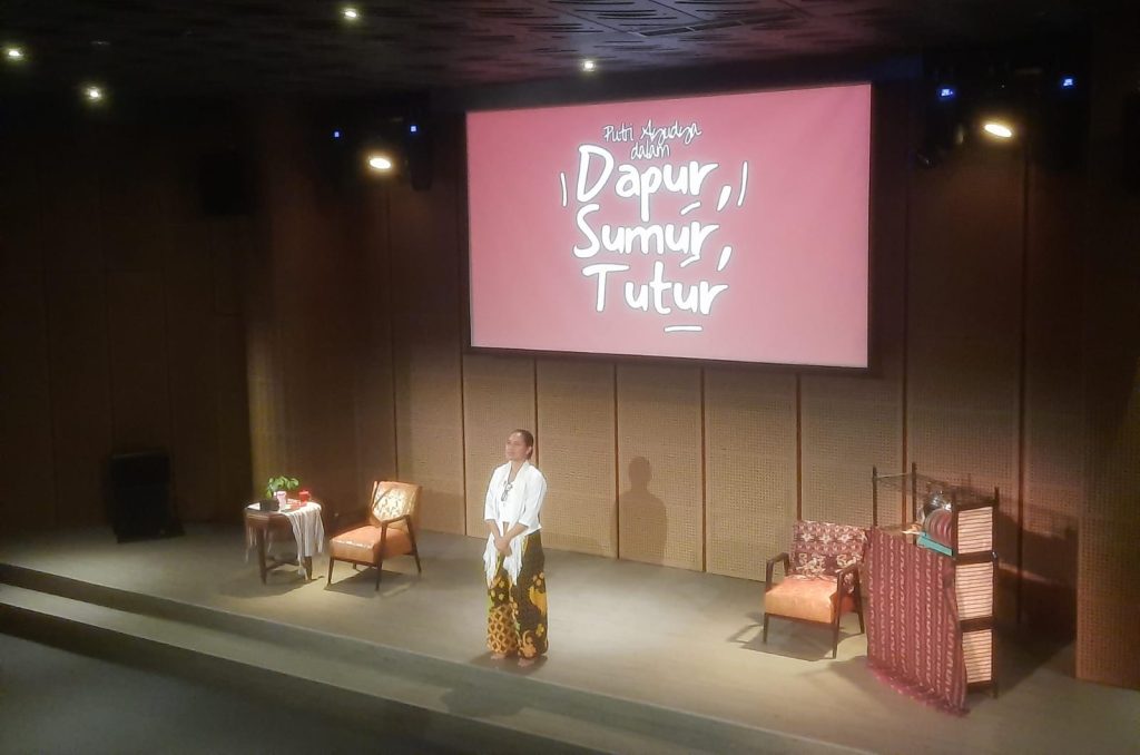 Galeri Indonesia Kaya menghadirkan pementasan pertunjukan Dapur Sumur Tutur di Jakarta pada Sabtu, 25 April 2026 (suaranusantara.com)