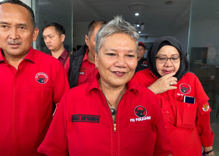 Ketua DPP PDI Perjuangan, Ribka Tjiptaning.(Def/SuaraNusantara)