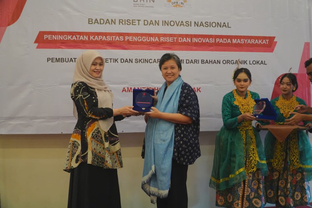 Lestari Moerdijat saat hadiri acara BRIN