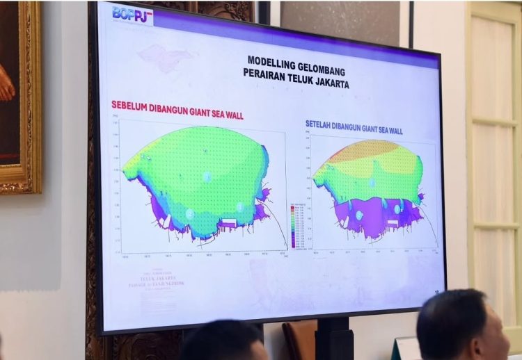Proyek Giant Sea Wall (Dok IG Seskab)