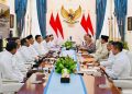 Presiden RI Prabowo Subianto menggelar pertemuan dengan Komisi Percepatan Tim Reformasi Polri, Selasa 5 Mei 2026 (Instagram @sekretariat.kabinet)