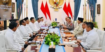 Presiden RI Prabowo Subianto menggelar pertemuan dengan Komisi Percepatan Tim Reformasi Polri, Selasa 5 Mei 2026 (Instagram @sekretariat.kabinet)