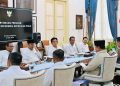 Komisi Percepatan Tim Reformasi Polri saat rapat bersama Presiden RI Prabowo, Selasa 5 Mei 2026 (Instagram @tedyskyfriendsofficial)