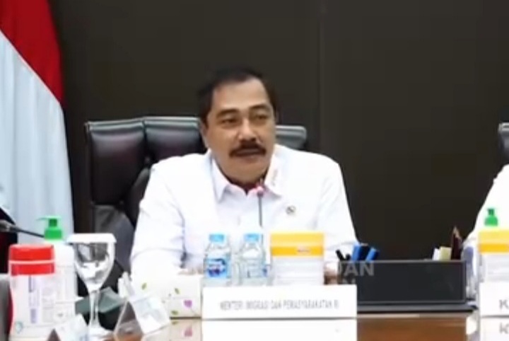 Menteri IMIPAS, Agus Andrianto bicara KUHP baru (Instagram @agusandrianto.id)