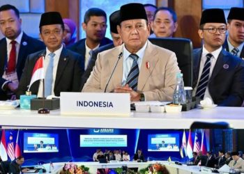 Menteri ESDM Bahlil Lahadalia turut mendampingi Presiden RI Prabowo dalam pertemuan KTT ke 48 ASEAN (Instagram @bahlillahadalia)