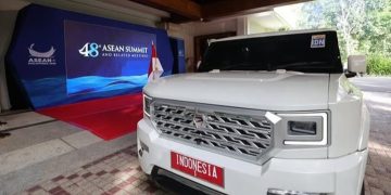 Maung Garuda terparkir di KTT ke 48 ASEAN Filipina (Instagram @presidenrepublikindonesia)