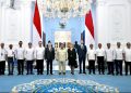 Presiden RI Prabowo sambut kedatangan tamu istimewa Rosatom BUMN Nuklir Rusia di Istana (Instagram @kepalabrin)