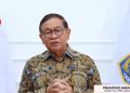 Gubernur DKI Jakarta Pramono Anung terima tamu Menteri Besar Kelantan, Malaysia, Panglima Perang Ustaz Dato' Hj. Mohd Nassuruddin bin Hj. Daud, Rabu 13 Mei 2026 di Balai Kota DKI Jakarta.(Instagram @pramonoanungw)