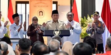 Presiden RI Prabowo Subianto singgung soal nilai tukar rupiah melemah (Instagram @sekretariat.kabinet)
