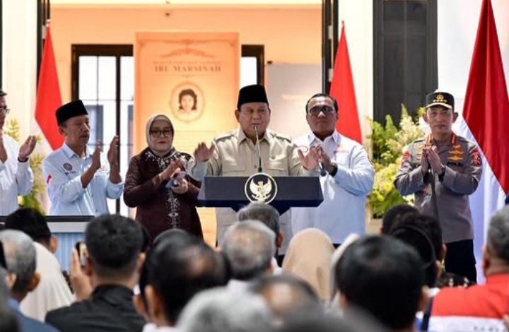 Presiden RI Prabowo Subianto singgung soal nilai tukar rupiah melemah (Instagram @sekretariat.kabinet)